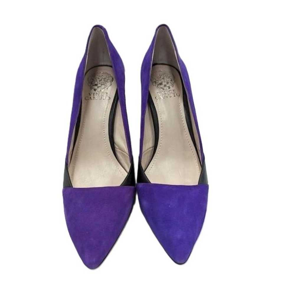 Vince Camuto Vince Camuto Hez Nappa Suede Purple … - image 2