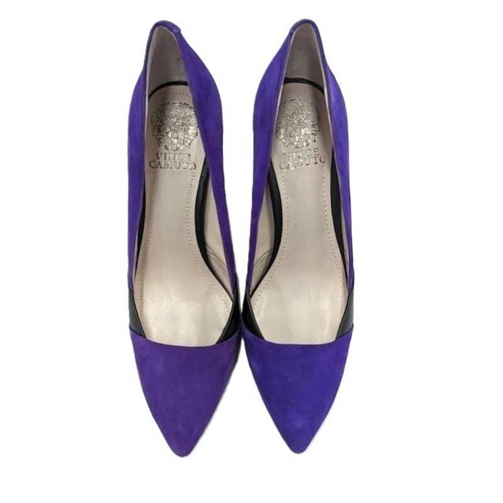 Vince Camuto Vince Camuto Hez Nappa Suede Purple … - image 4