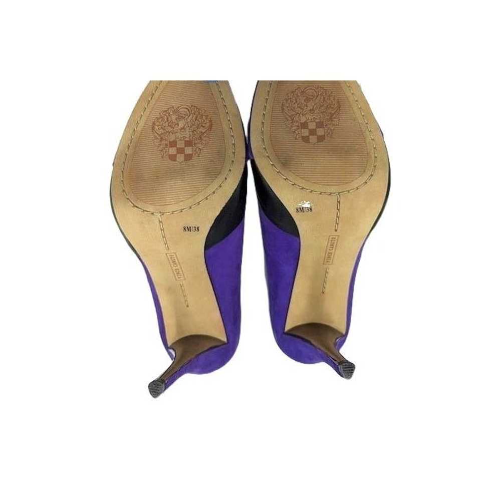 Vince Camuto Vince Camuto Hez Nappa Suede Purple … - image 5