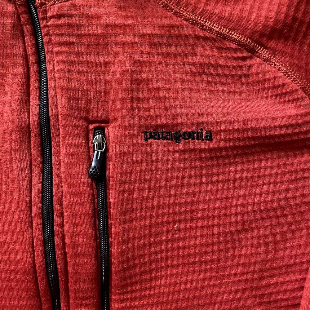 Patagonia 90s Red Patagonia Half Zip Pullover Fle… - image 2