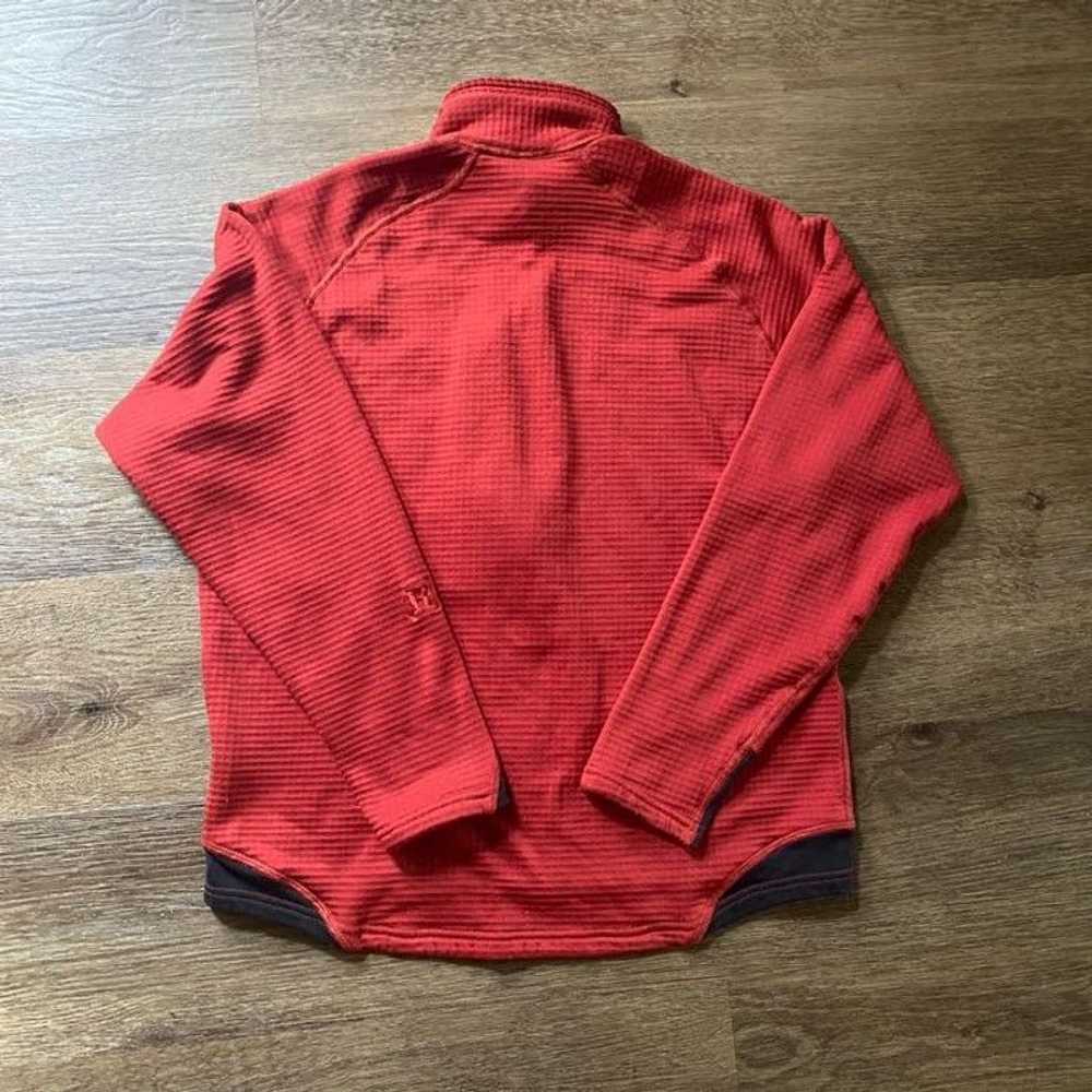 Patagonia 90s Red Patagonia Half Zip Pullover Fle… - image 7