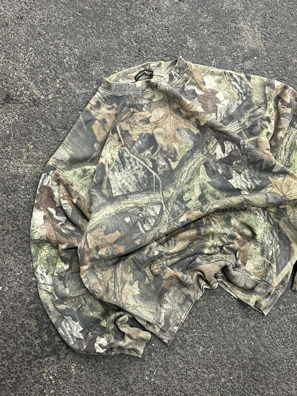 Realtree × Streetwear × Vintage Y2K camo crewneck - image 1