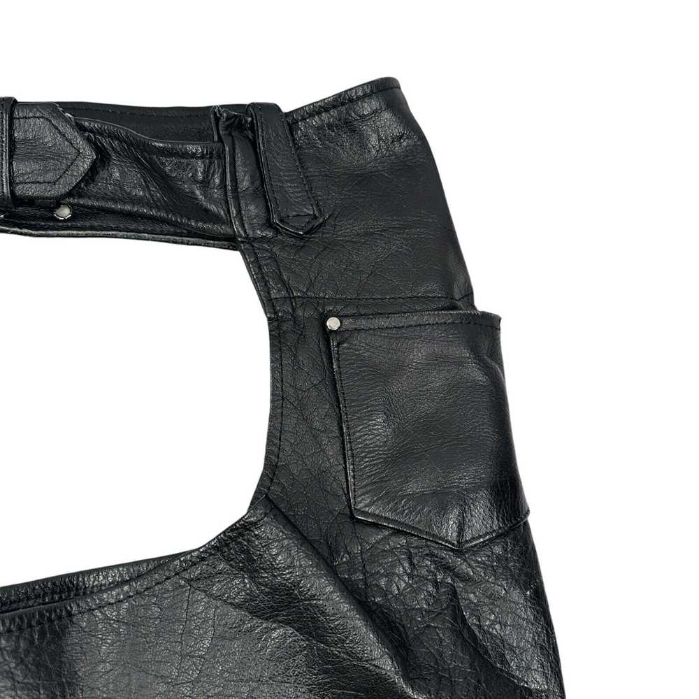 Chaps Vintage Hot Leathers Motorcycle Chaps Men's… - image 3