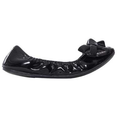 Prada Leather ballet flats - image 1