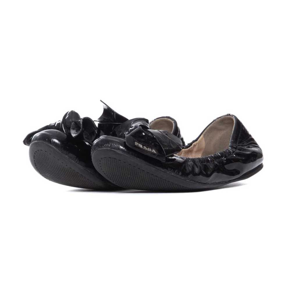 Prada Leather ballet flats - image 2