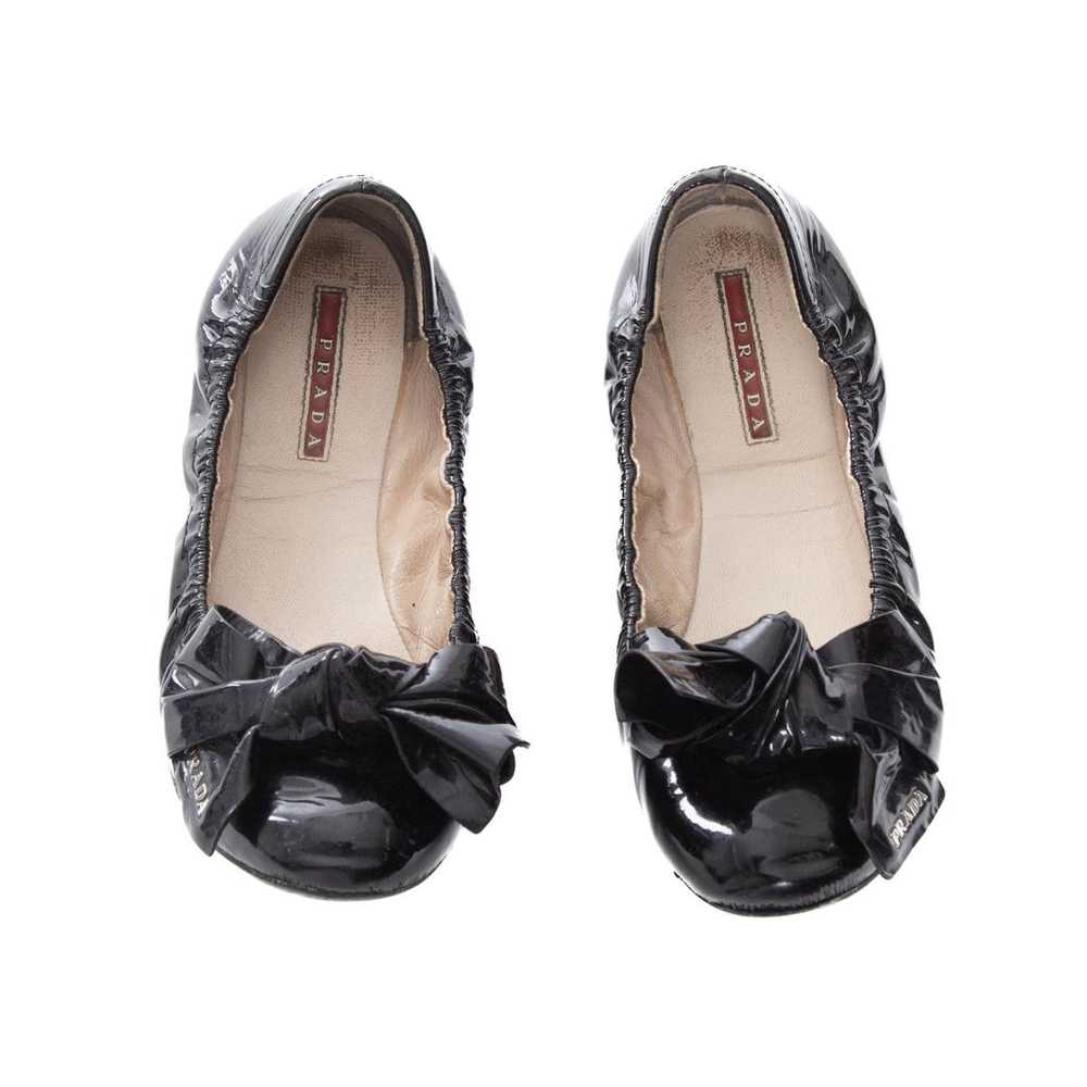 Prada Leather ballet flats - image 3