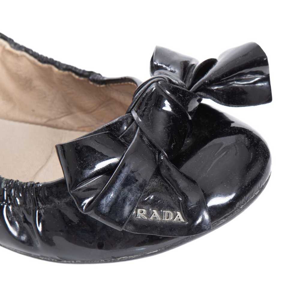 Prada Leather ballet flats - image 6