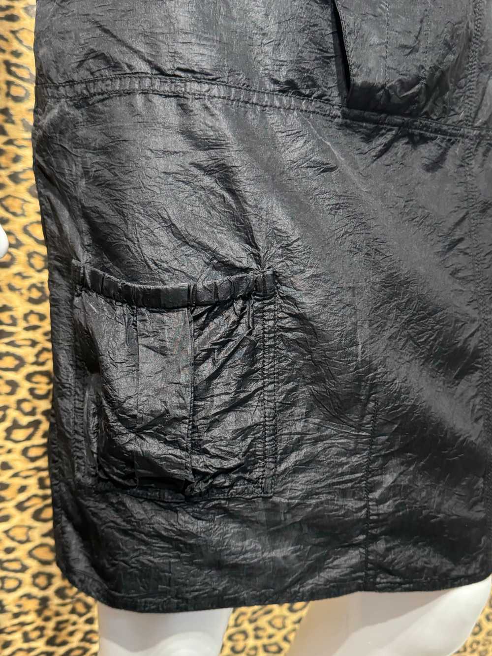 Yves Saint Laurent Silk Cargo Skirt - image 2