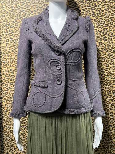 Moschino Cheap and Chic Tweed Blazer