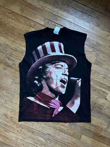 2002 Mick Jagger Rolling Stones Uncle Sam Muscle T