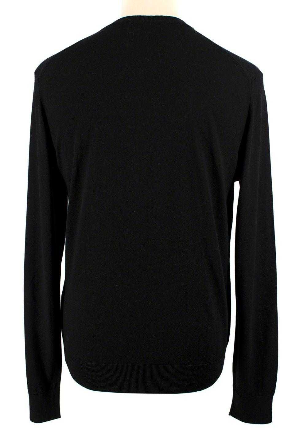 Managed by hewi Lanvin Black Roundneck Wool Jumper - image 2