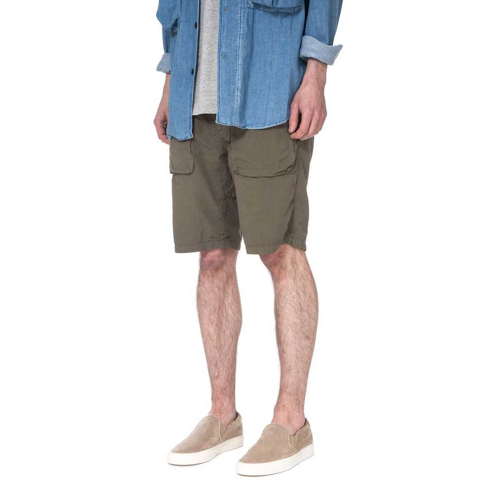 Nonnative Olive Trooper shorts cotton ripstop ove… - image 1