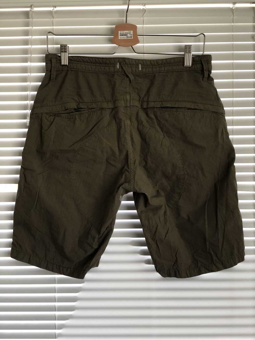 Nonnative Olive Trooper shorts cotton ripstop ove… - image 4