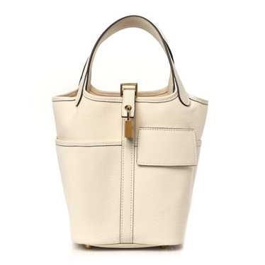 HERMES Toile Goeland Swift Cargo Picotin Lock 18 N