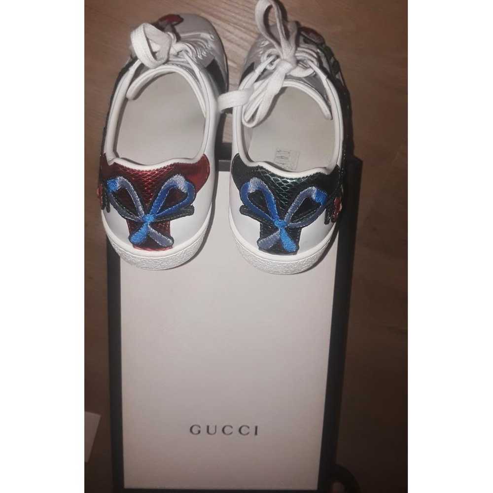 Gucci Ace leather trainers - image 5