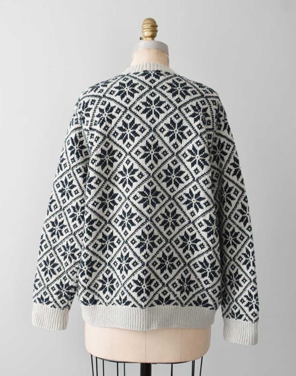 vintage heirloom sweater (xl) - image 5