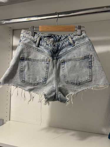 Alexander Wang Alexander Wang Denim Distressed Sho