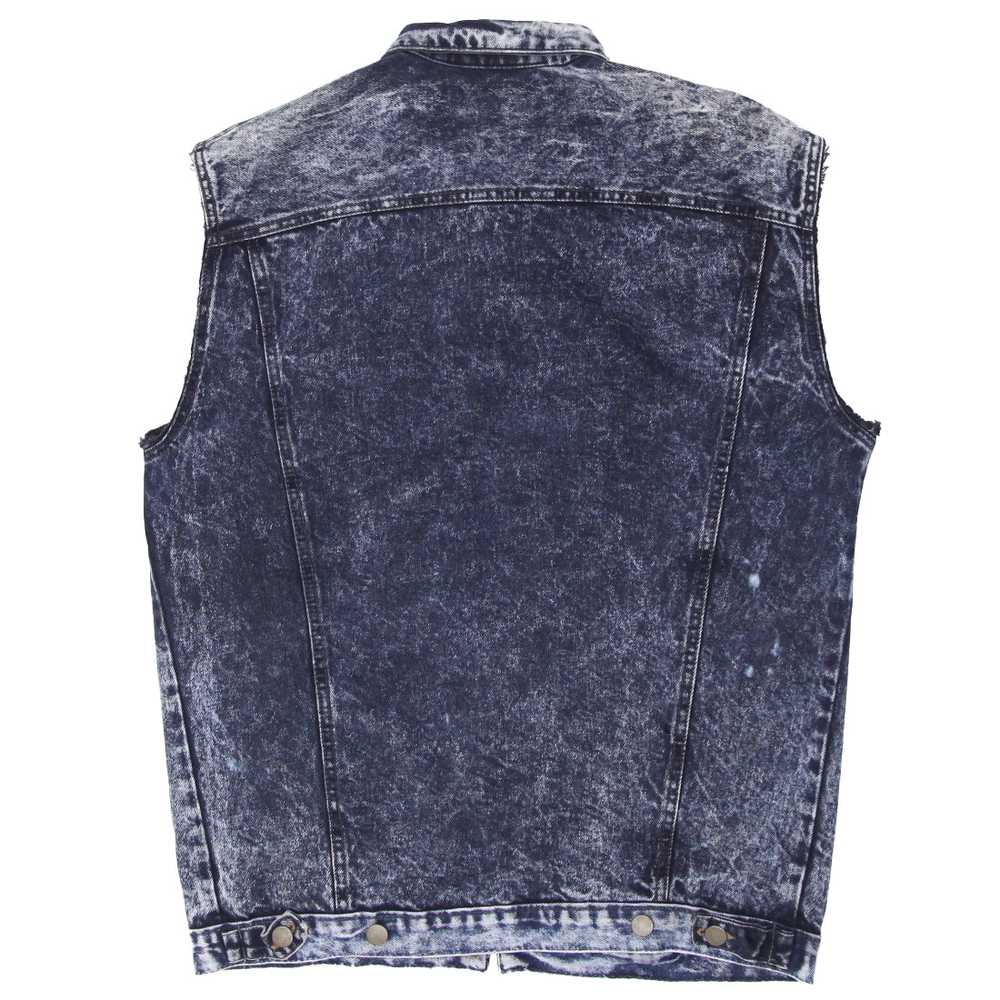 Vintage Punks Not Dead Patched Customized Denim V… - image 2