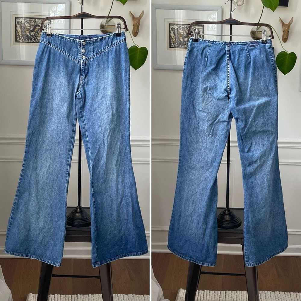 Vintage Vintage 90s Zana Di Low Rise Hip Hugger F… - image 1