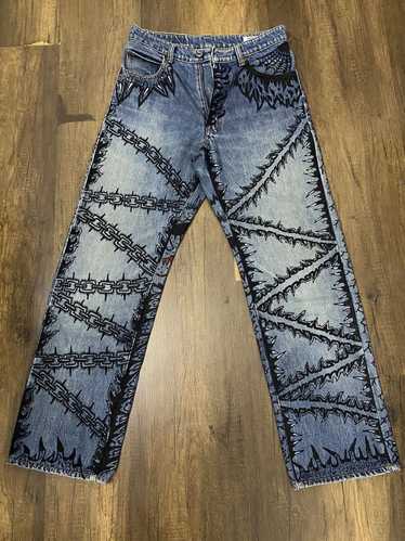 Custom × Jean × Vintage jeans vtg custom big john… - image 1