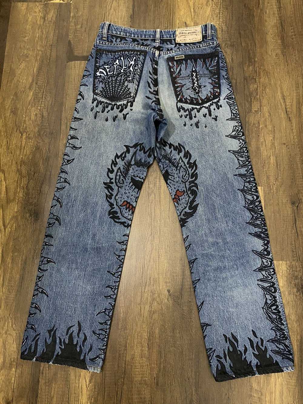 Custom × Jean × Vintage jeans vtg custom big john… - image 2