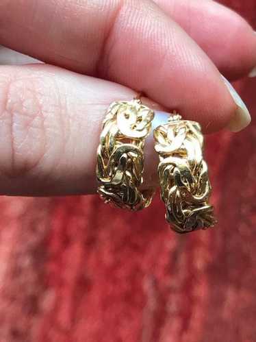 Atasay Kuyumculuk Turkey 14k yellow gold Byzantine