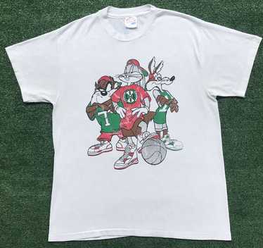 Hanes 90s Looney Tunes Bugs Bunny Taz Basketball … - image 1