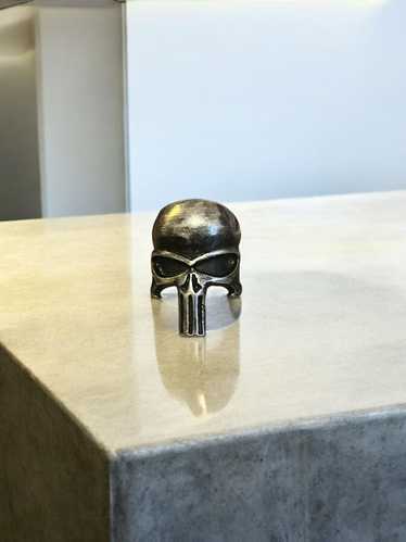 Other Edgy Stainless Steel Punisher Skull Ring- Bo