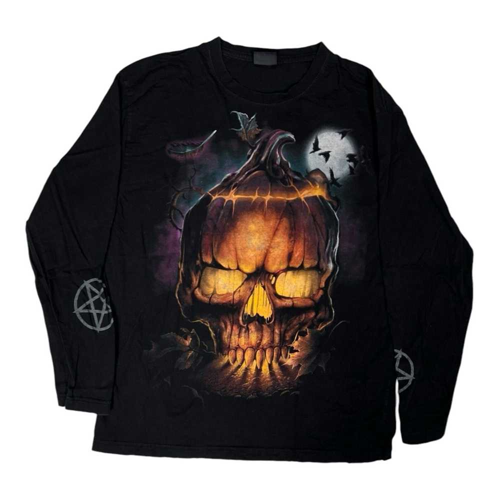 Vintage Spiral Direct Halloween Longsleeve Shirt … - image 2