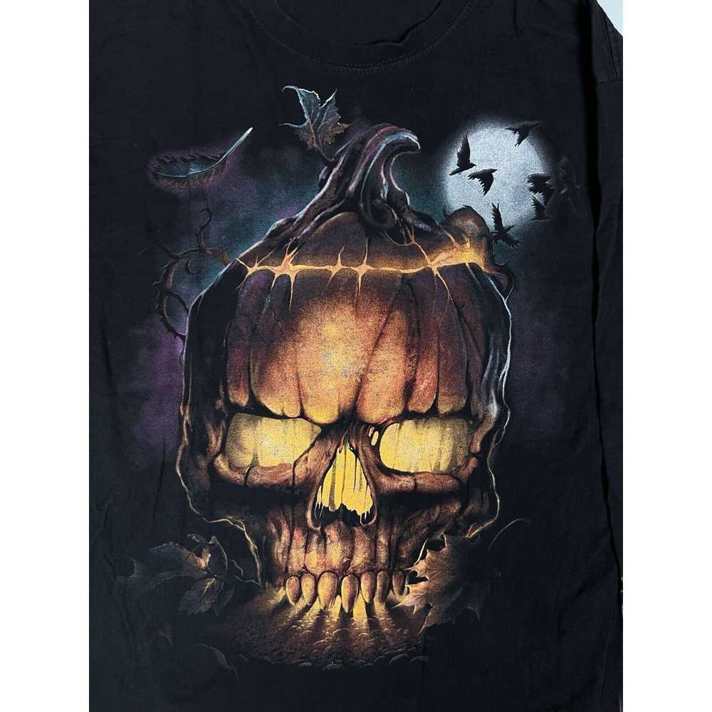 Vintage Spiral Direct Halloween Longsleeve Shirt … - image 4