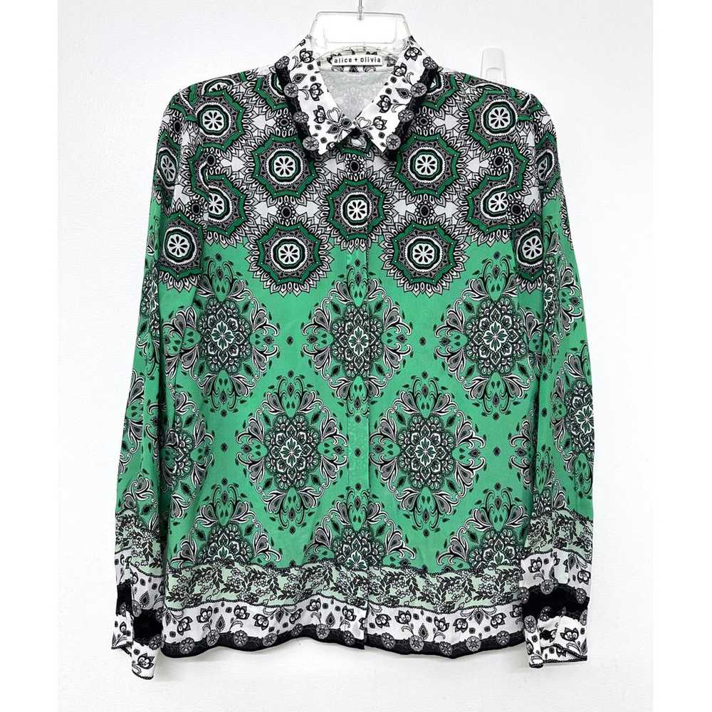 Alice & Olivia Silk blouse - image 2