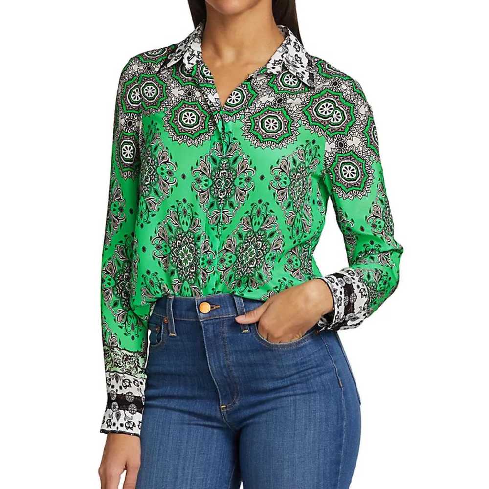 Alice & Olivia Silk blouse - image 5