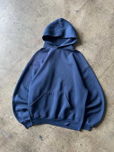 1990s Russell Faded Blue Hoodie