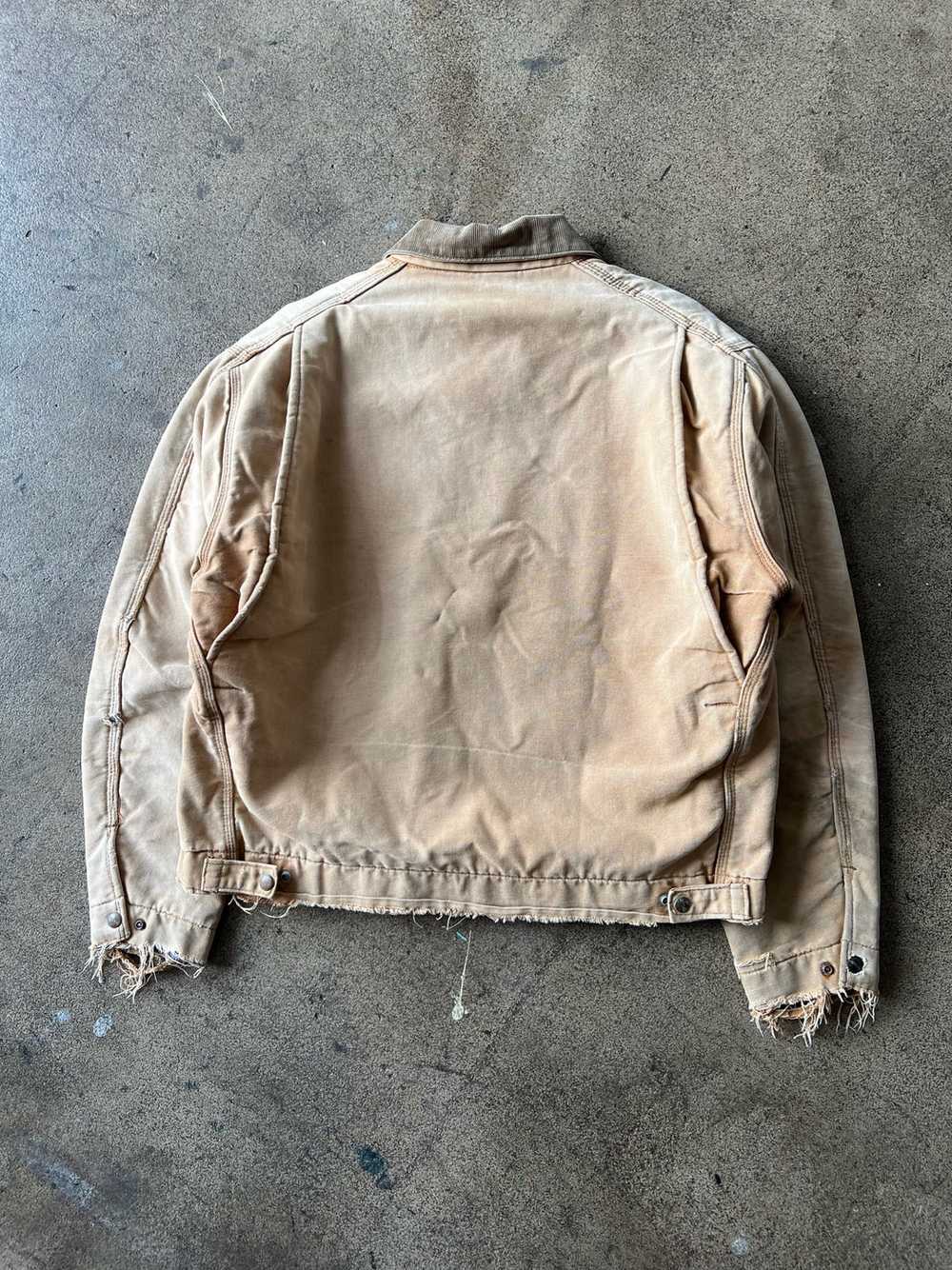 1970s Carhartt Detroit Jacket Faded Tan - image 5