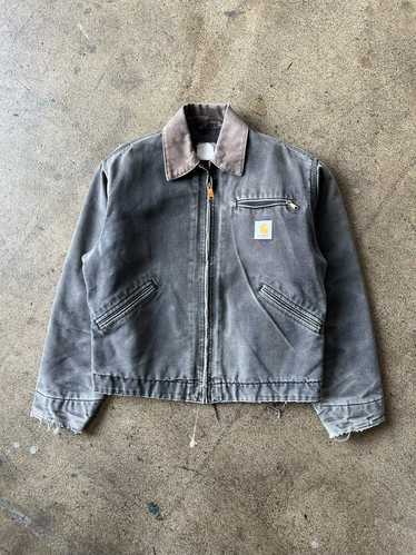 1990s Carhartt Detroit Jacket Faded Black