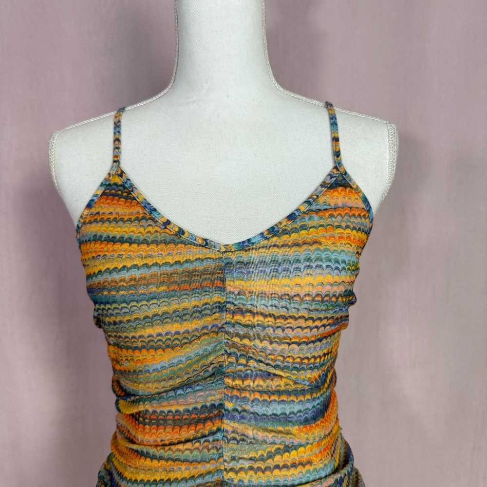 Other Wild Fable Zigzag Ruched Tiered Mini Dress,… - image 2