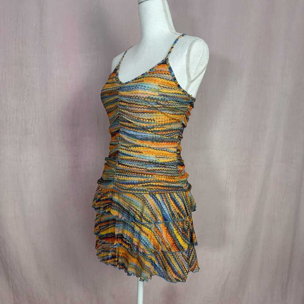 Other Wild Fable Zigzag Ruched Tiered Mini Dress,… - image 4