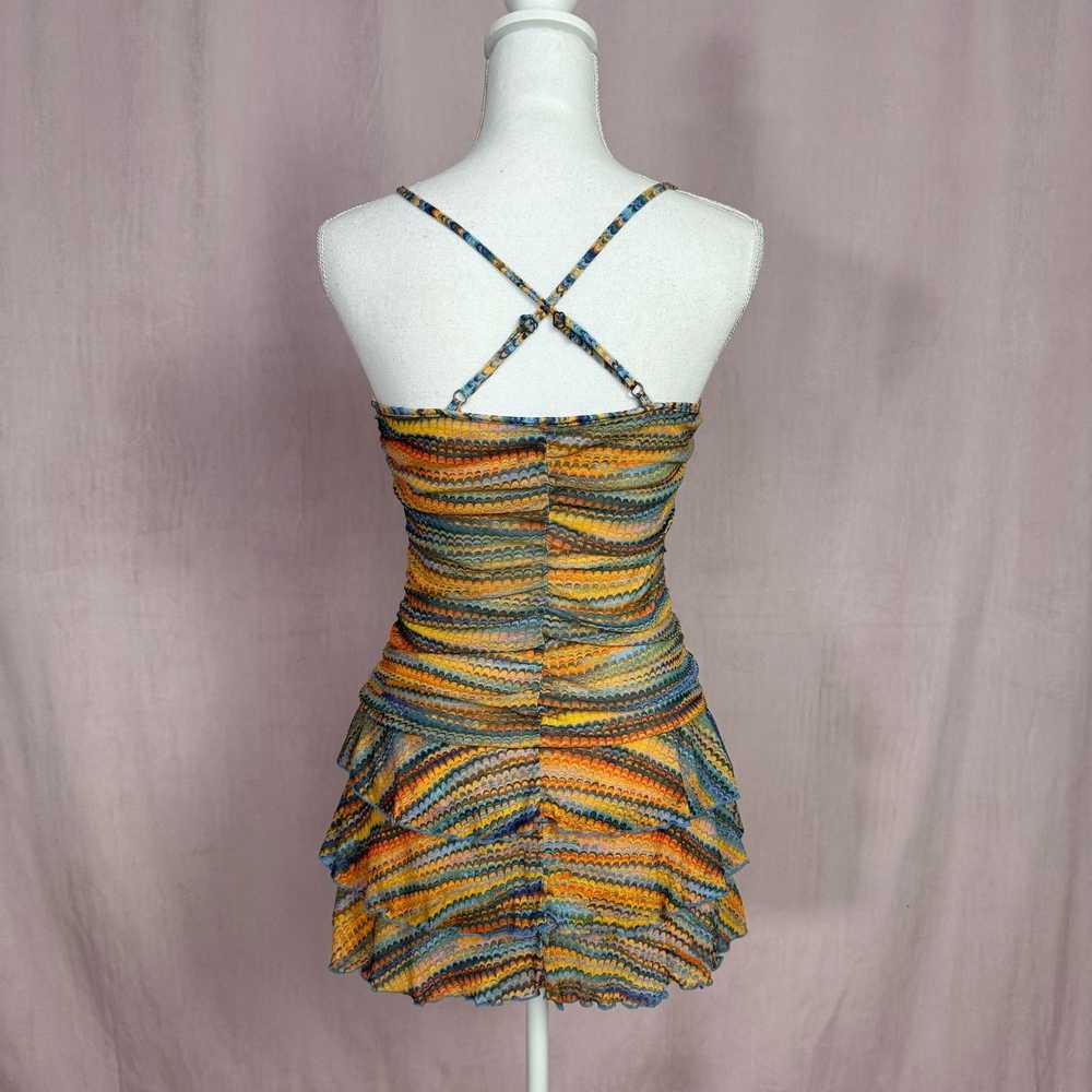 Other Wild Fable Zigzag Ruched Tiered Mini Dress,… - image 5