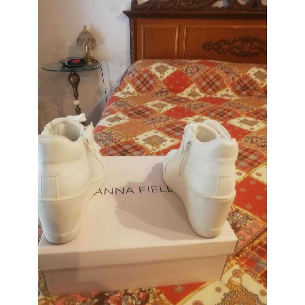 Anna field Leather trainers - image 2