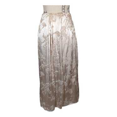 Vince Silk mid-length skirt