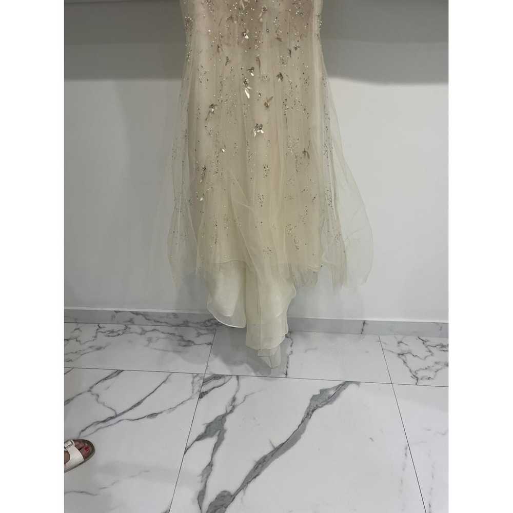 Oscar De La Renta Glitter maxi dress - image 2