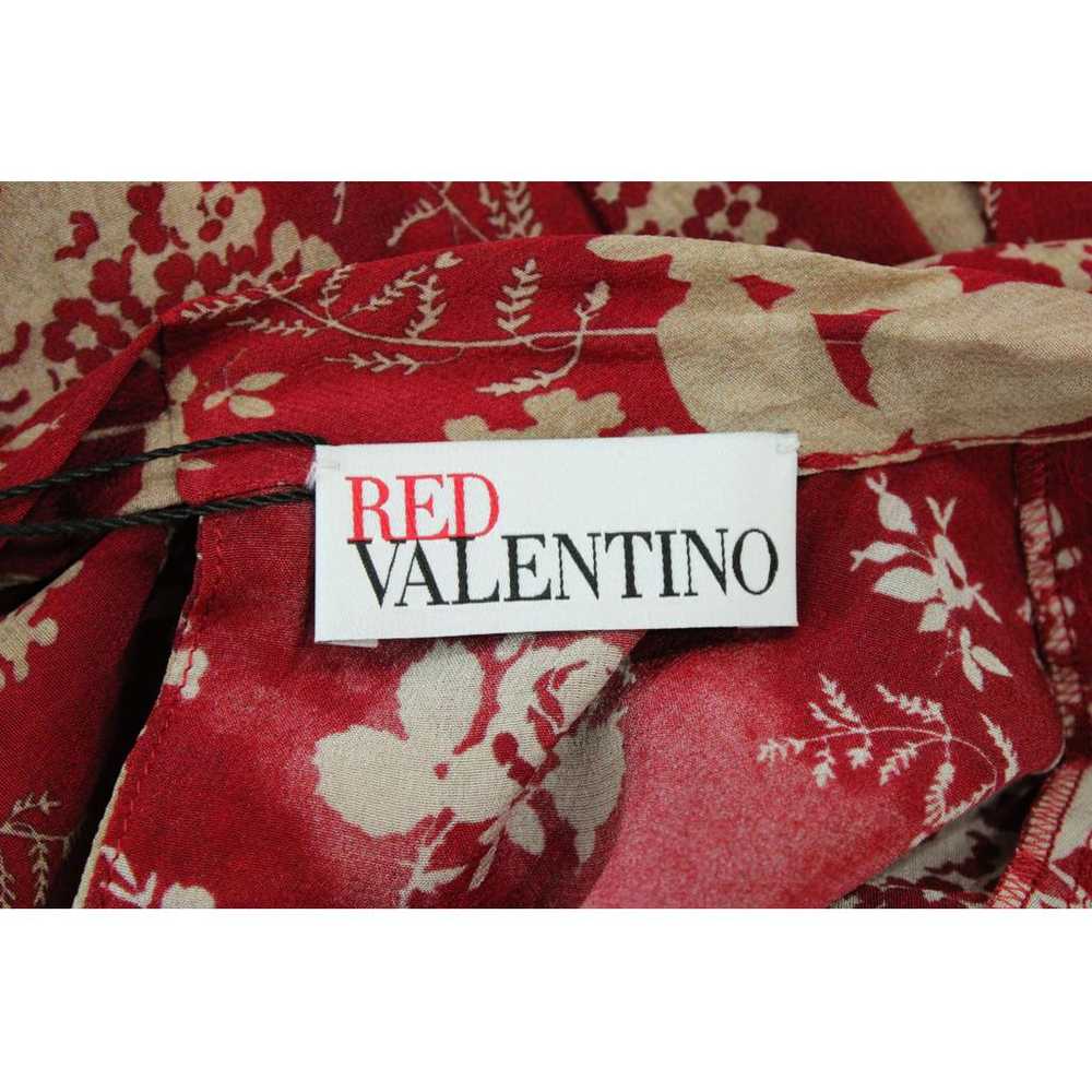 Red Valentino Garavani Silk dress - image 4