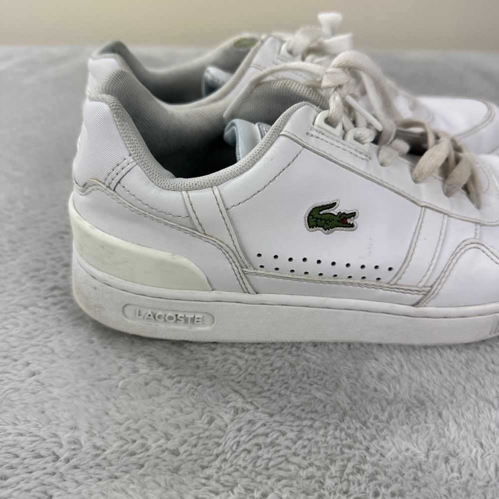 Lacoste Lacoste White Leather Sneakers women’s Si… - image 8