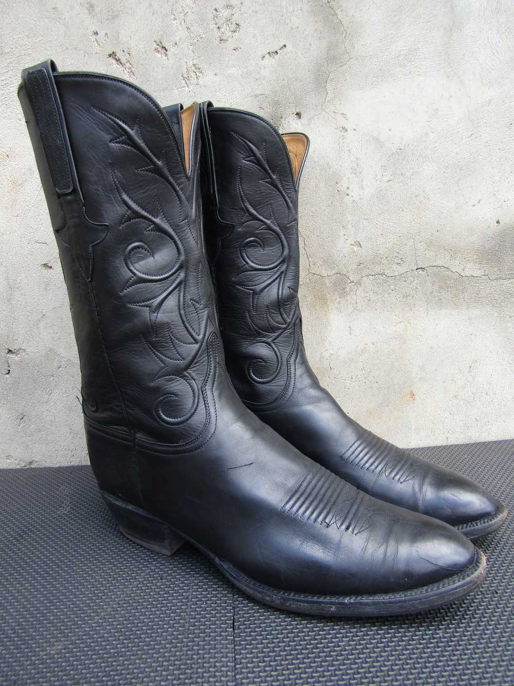 Lucchese Vintage Lucchese Classics Goat Cowboy We… - image 5