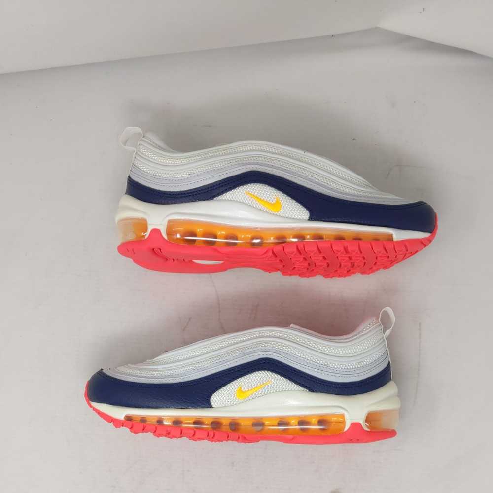 Nike Wmns Air Max 97 Platinum Navy Orange - image 1