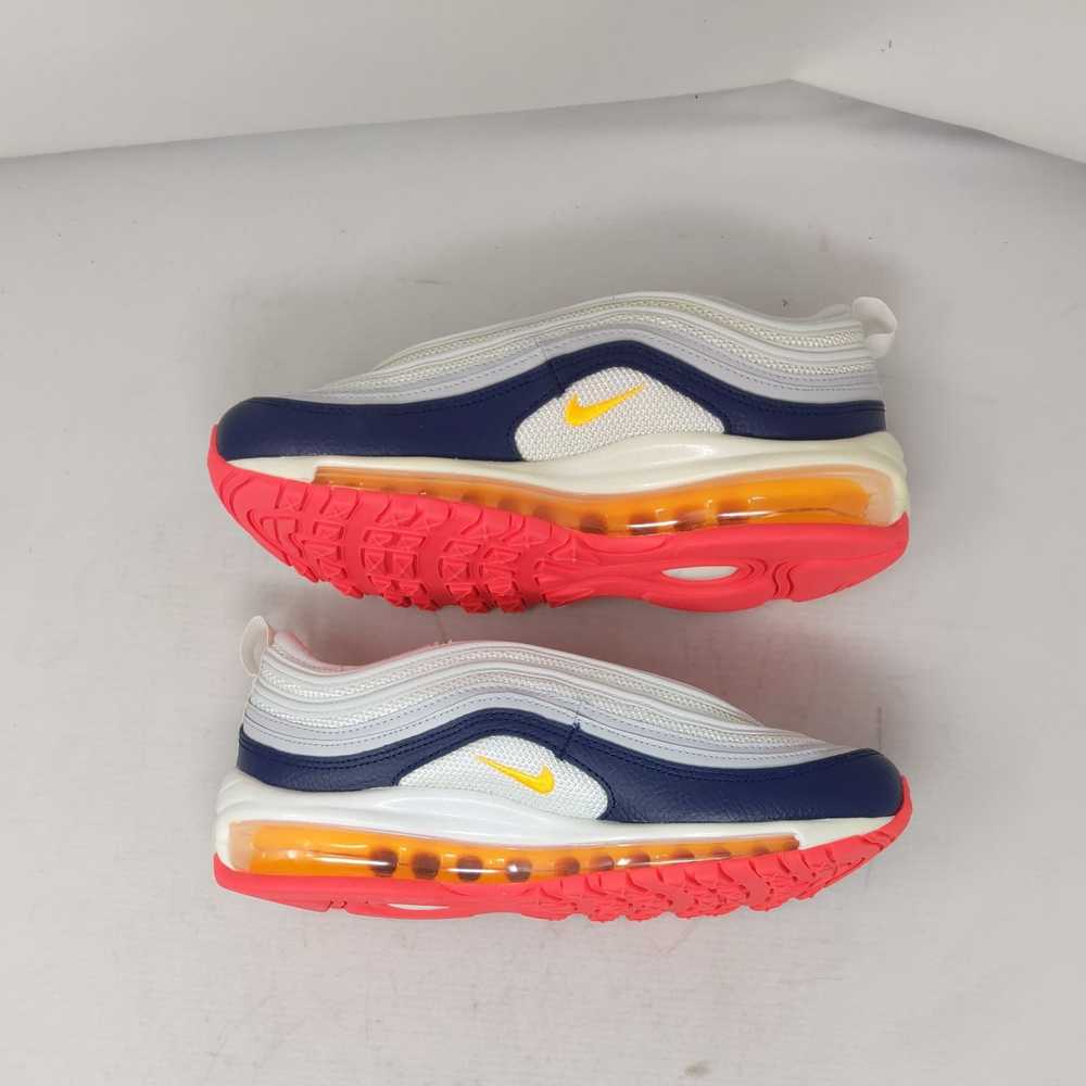 Nike Wmns Air Max 97 Platinum Navy Orange - image 2