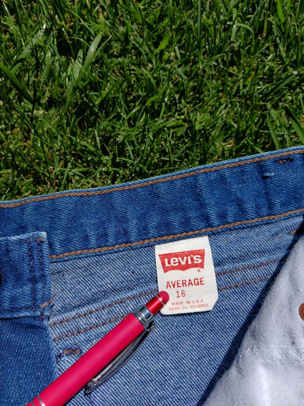 Levi's × Vintage Levi's 440 White Tab Vintage 198… - image 3