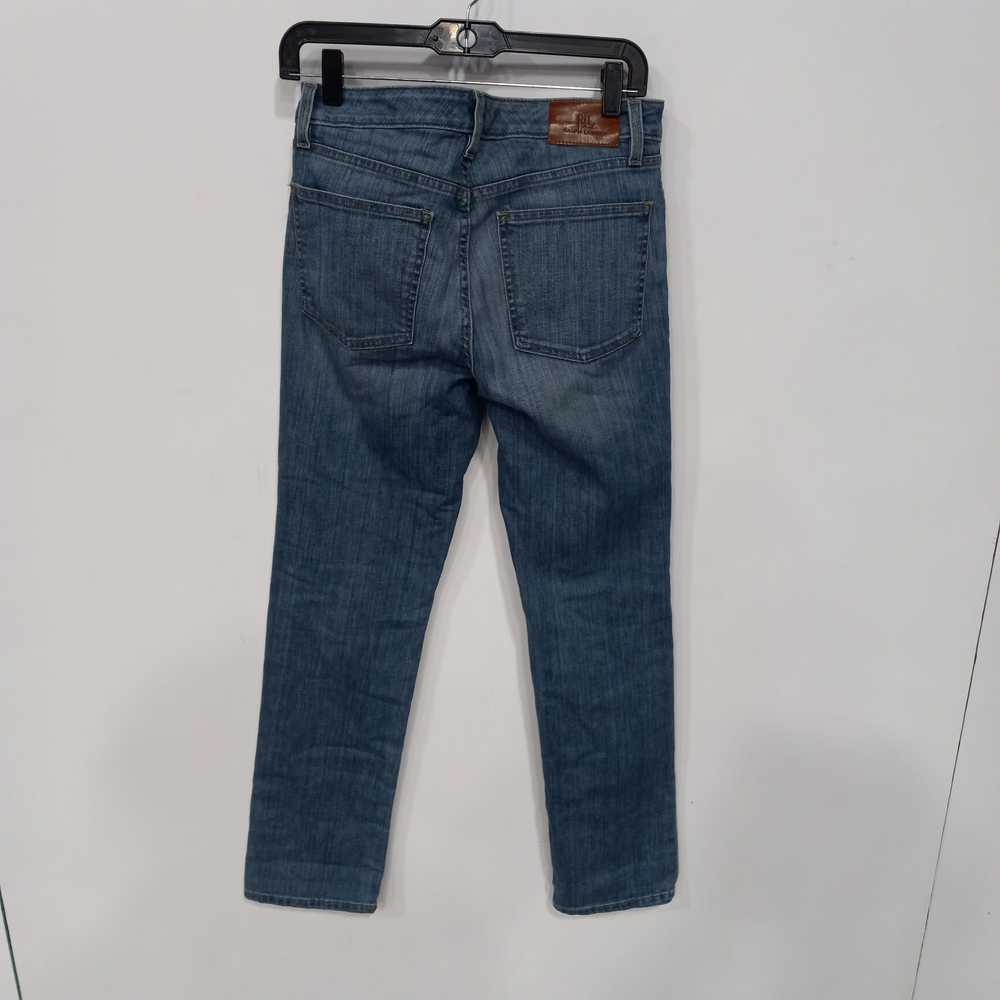 Lauren Ralph Lauren Lauren Straight Leg Blue Jean… - image 2