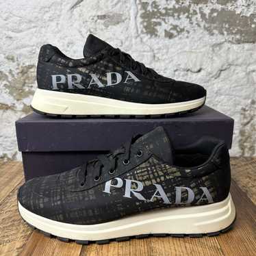 Prada Prada Nylon St. Tweed Low Top Sneaker Size … - image 1