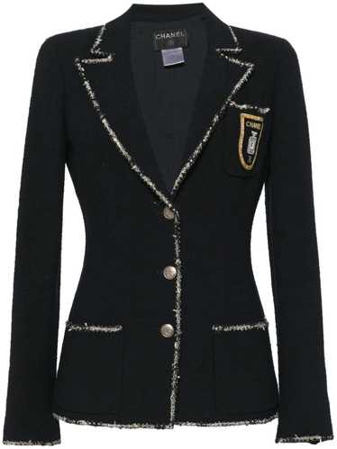 CHANEL Pre-Owned 2005 emblem single-breasted jacke